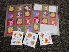 Winnie the Pooh Stickers LOT Hallmark Disney Tigger Piglet Eeyore Sandylion Mini