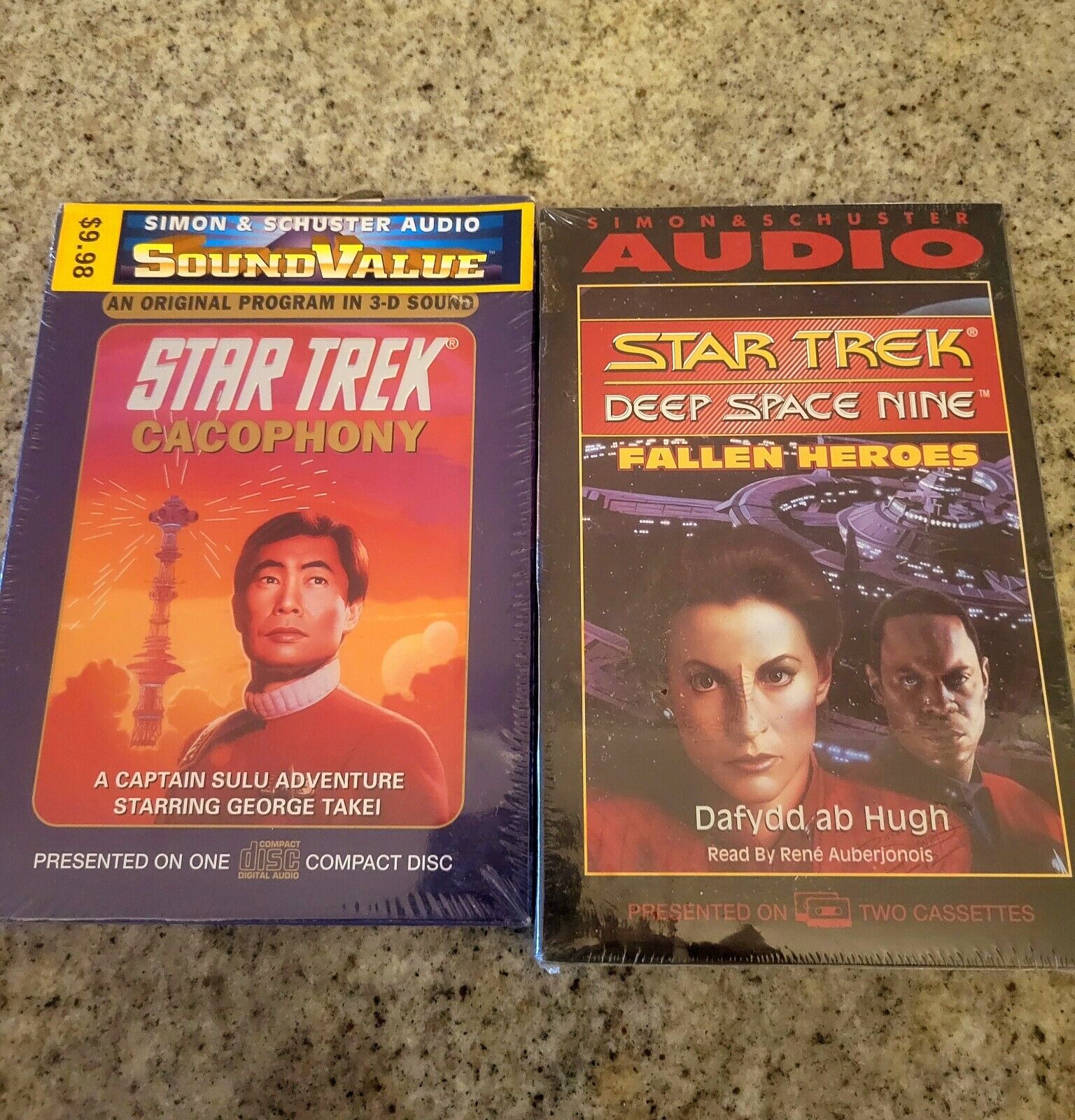 Star Trek Deep Space Nine And Cacophony Original Factory Sealed New 1994 Audio
