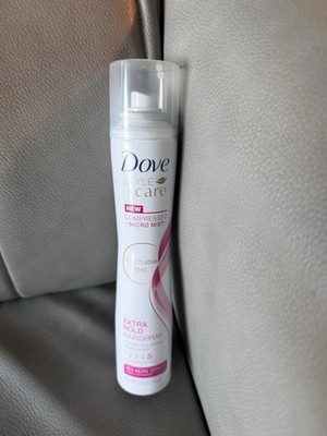 Dove Compressed Micro Mist Level 5 Extra Strong Hold Hairspray 5.5 oz RARE
