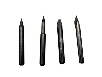 Vollhartmetallspitze für Dremel 290 Graveur zum Selbermachen, Fossilien vorbereiten, Stein gravieren