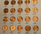 LINCOLN CENT Starting 1975 H.E. Harris USA Penny Collection Book Complete — photo 5