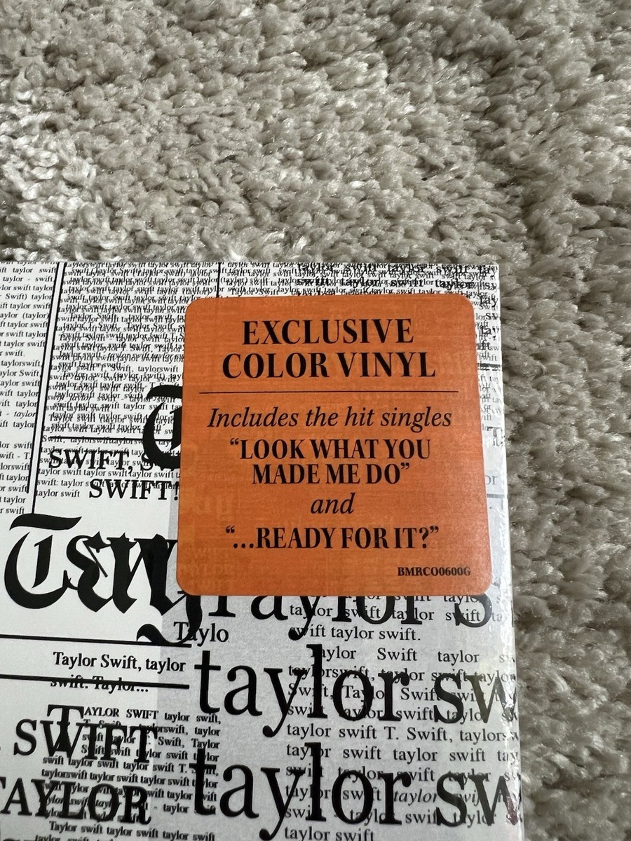 Buy Reputation by Taylor Swift (Translucent Orange Vinyl, 2-Disc
