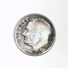 *1951 PROOF ROOSEVELT SILVER DIME* *UNCIRCULATED* *TONED* NR #G4072