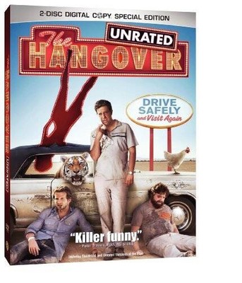 The Hangover - UNRATED (2009) - DVD - VERY GOOD