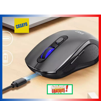 Kabellose Bluetooth 5.2 Maus Wiederaufladbar oder Batteriebetrieben 1600 DPI - TOP QUALITÄT -