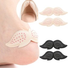 4Pairs Anti Blisters High Heel Cushion Anit Slip Shoe Heel Pad for Sneakers Boot