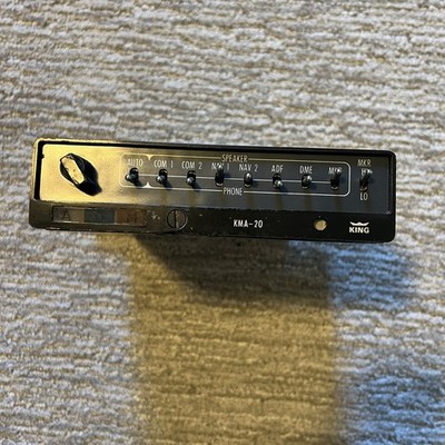 King KMA 20  TSO Audio Panel Marker Beacon