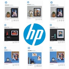 Original HP Everyday / Advanced / Premium Plus Glossy Inkjet Printer Photo Paper