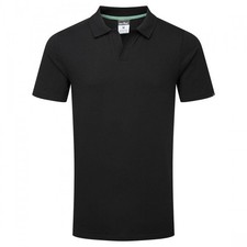 Image of Portwest EC210 - Organic Cotton Recyclable Polo Shirt Black - EC210BKRXL