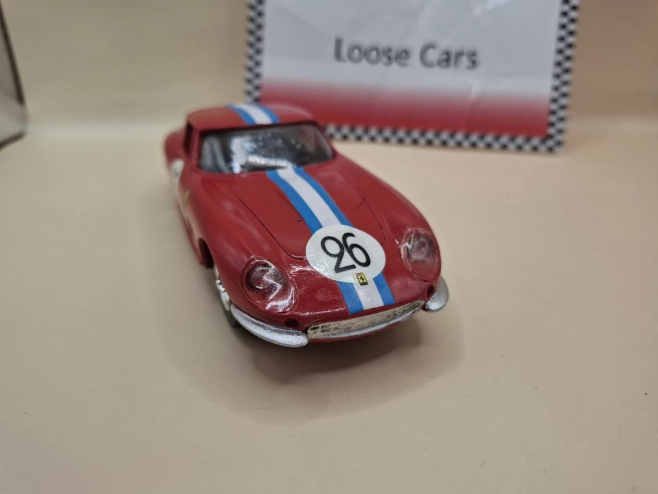 Slot Car Scalextric Ferrari 275 Red Scratch Built Body Chassis 1:32 Racing - Image 3 of 4