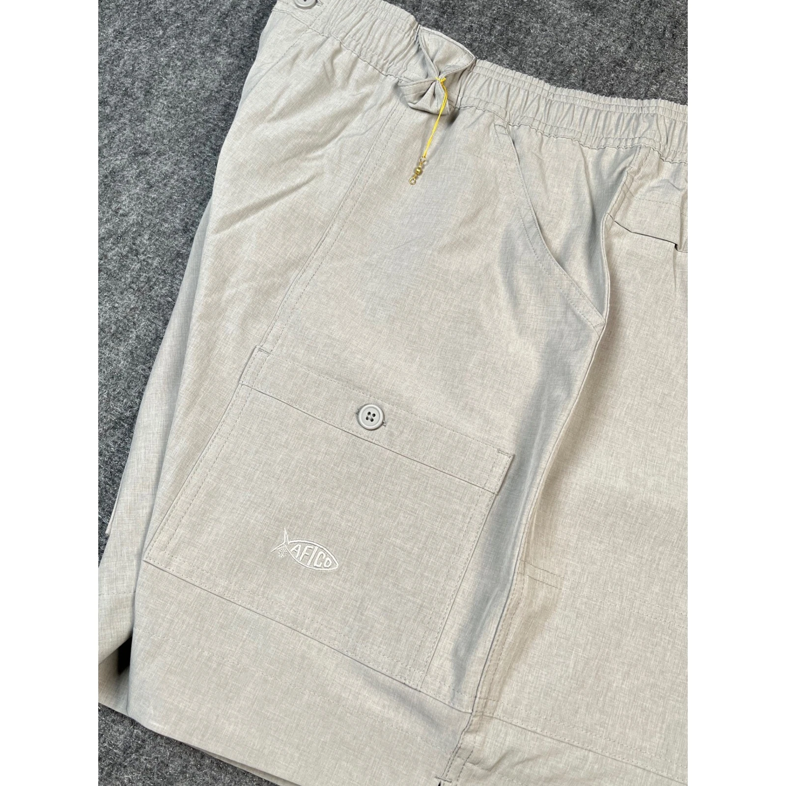 AFTCO Short XL Gray Outdoor Comfort Cargo Elastic Waist pullon Angler Fishing
Opens in a new window