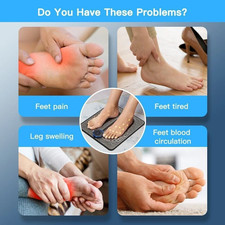Electric EMS Foot Massager Mat Relax Muscle Stimulator Leg Shaping Massage Pad