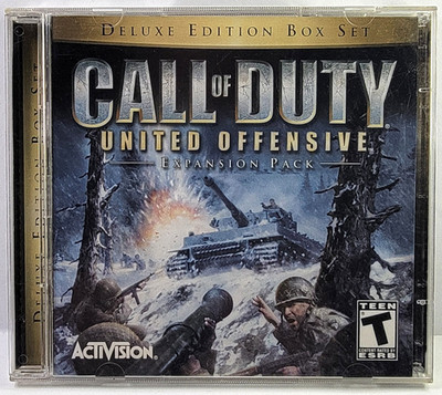 Call Of Duty United Offensive Expansion Pack 2004 PC CD-ROM Software Video Game