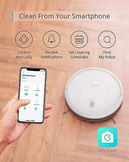 Eufy by Anker BoostIQ RoboVac 30C Vacuum Cleaner Wi-Fi 1500Pa - Scratch & Dent - Image 4 of 4