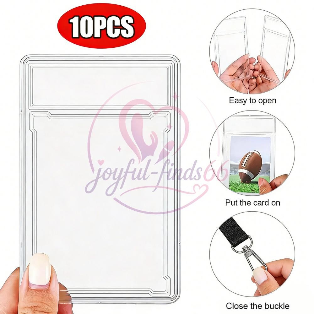 10PCS Empty Graded Card Holder PSA Style Slab For Pokemon 35PT Cards