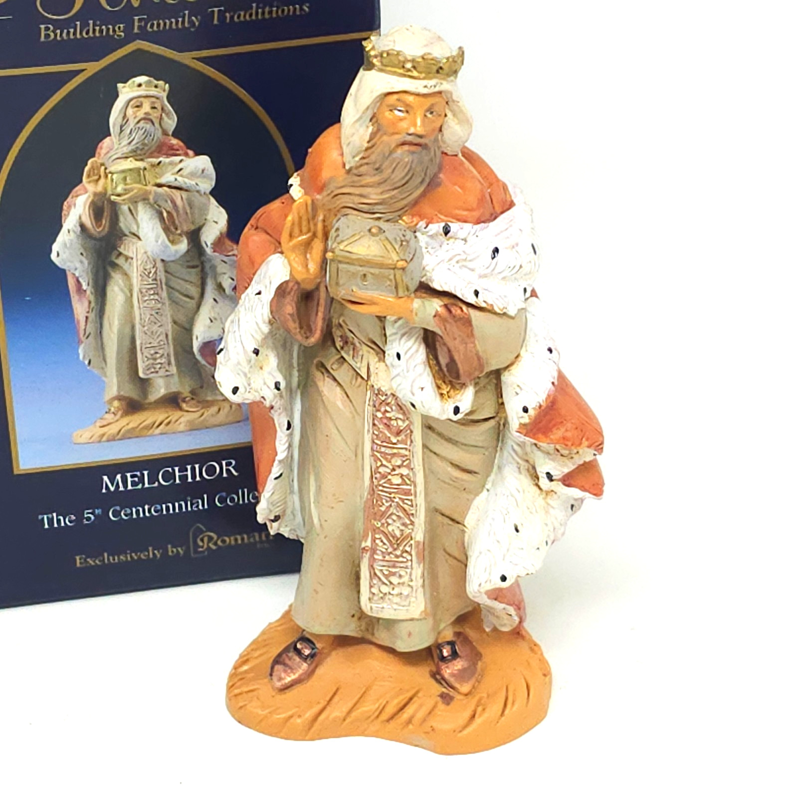 Fontanini King Melchior 5" Scale Nativity Figurine by Roman 72188
