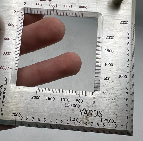 Union Instruments NJ Map Scale Reader Plotter Tool - 第 5/6 張圖片