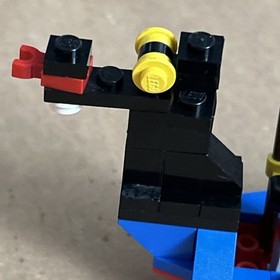 LEGO Castle Black Knights Boat 1547 Vintage Dragon Knights No Instructions