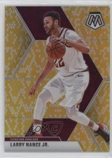 2019-20 Panini Mosaic Gold Snakeskin Prizm 5/8 Larry Nance Jr #187 0my9