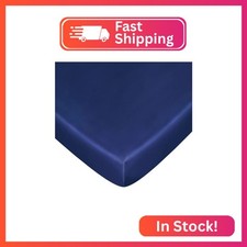 Satin Pack and Play Playard Sheet, Soft Silky Mini Crib Mattress Cover 39"x27