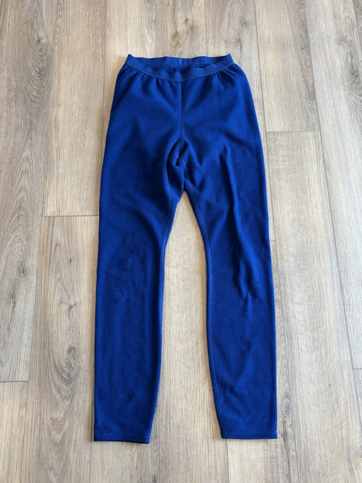 Vintage Patagonia Capilene Fleece Pants Men's Base Layer Thermal Blue Size Small