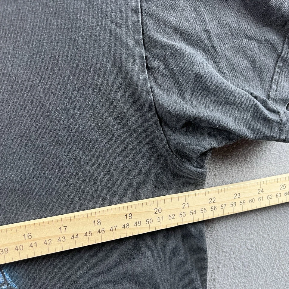 Vintage Betty Boop Shirt Adult L Black Faded I Love New York 90s NYC Manhattan - Image 4 of 4