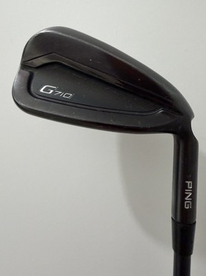 Ping G710 Black 7 Iron ONLY Alta CB Red Soft Regular AWT Graphite Shaft 37.5 