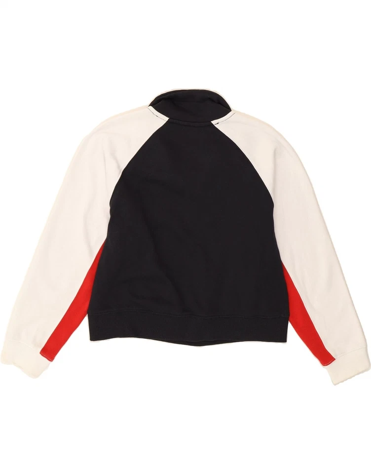 FRENCH CONNECTION женщин укороченный толстовка джемпер Великобритании 14 средний черный AR13 - Изображение 2 из 3