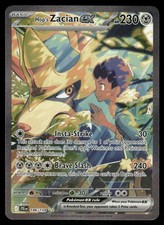 Pokemon Cards Hop's Zacian ex 186/159 Holo Journey Together NM