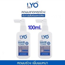 2X100ml. LYO Hair Tonic Anti-Hair Loss  Strengthen New Hair Growth Aloe Organic