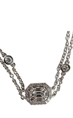 Elegant 18K White Gold Bracelet with 1 Ct Natural White Diamonds, 5 grams - Picture 3 of 7