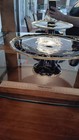 Reichenbach Porcelain Cake Pedestal Stand Etched Kobalt. Very Rare. — photo 5