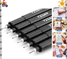 Ultra Fine Tip Writing Pens,0.25mm,Fine Point,No Bleed,Art Markers for Drawin...