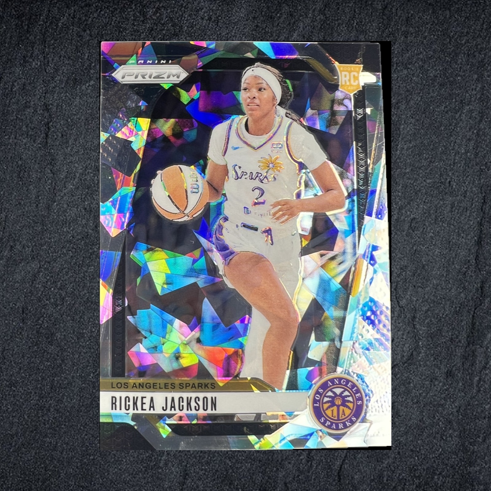 Rickea Jackson 2024 Panini WNBA Prizm Ice #60 RC Sparks