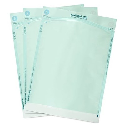 Maxill 60143 Steri-Sox Self Sealing Sterilization Pouches 9.75'' X 12.75'' 200/Bx