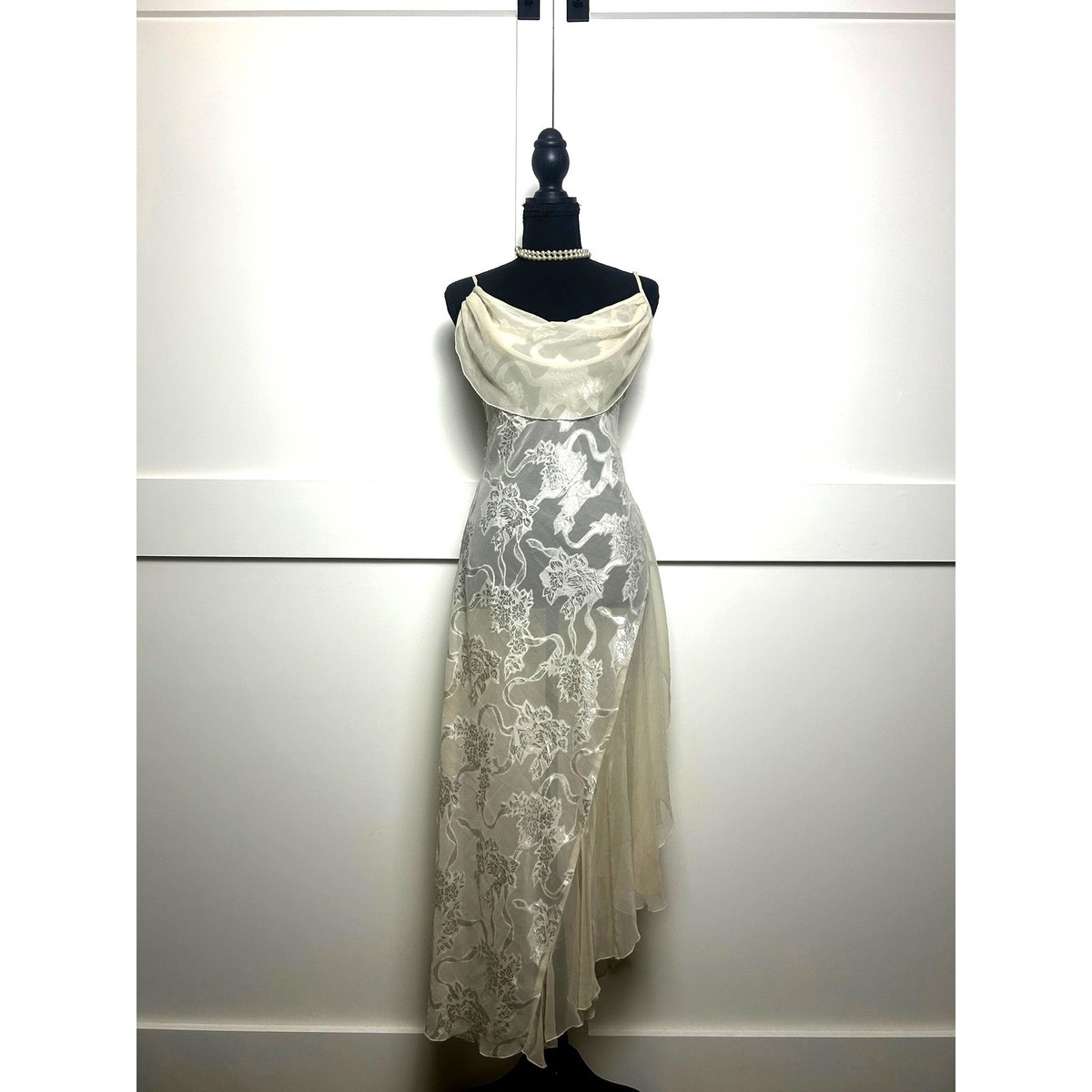 chinese dress ladies Coquette Crush Sequin Maxi Dress in Champagne M / Champagne