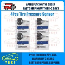 4X 433MHz 52933F2000 Tire Pressure Sensor For Hyundai Elantra Genesis Kia Optima