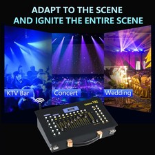 Portable Stage Light Console Powerful Control Function For Stage Party QFUD