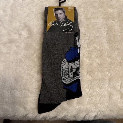 ELVIS PRESLEY - Men's crew socks - size 7-12 - NWT - FREE SHIPPING