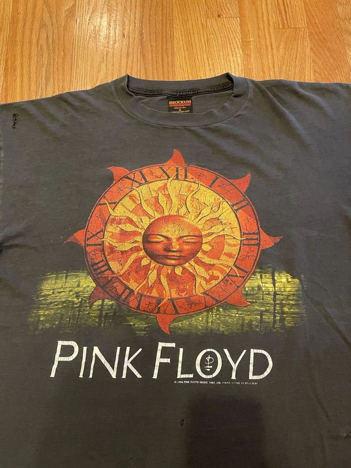 Camiseta Brockum Vintage Pink Floyd 1994 North American Tour XL Sun Foto 2 de 4