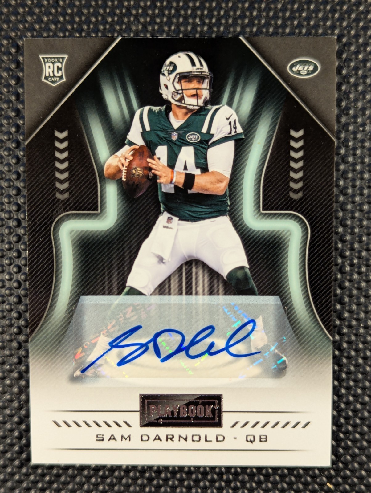 Sam Darnold Panini Playbook #101 Autograph