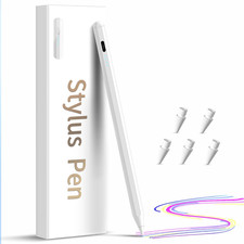 Stylus Pen for Ipad2018-2026, Fast Charge Ipad Stylus, Palm Rejection White