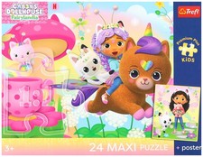 5900511143898 Puzzle 24 elementy Maxi Gabby na Ratunek TREFL 14389 TR TREFL