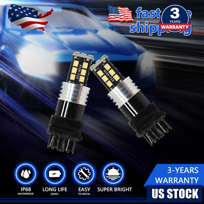 3157 LED White Daytime Running Light Bulb DRL For Chevy Silverado 1500 2000-2007