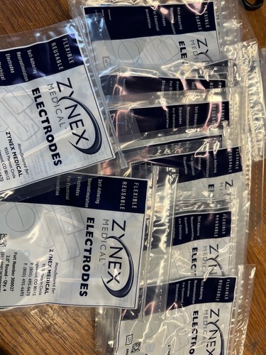 NEU Zynex medizinische TENS-Elektroden 2" rund, 4 Stück, Menge 25 Packungen 100 insgesamt - Bild 2 von 4