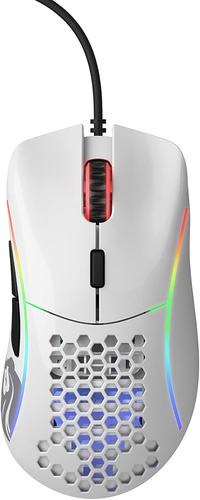 Glorious Model D Wired Gaming Mouse - Superlight, RGB, PTFE Feet, Glossy White - Picture 2 of 9