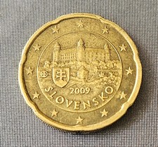 20 Cent Munze Slovensko 2009 Wert
