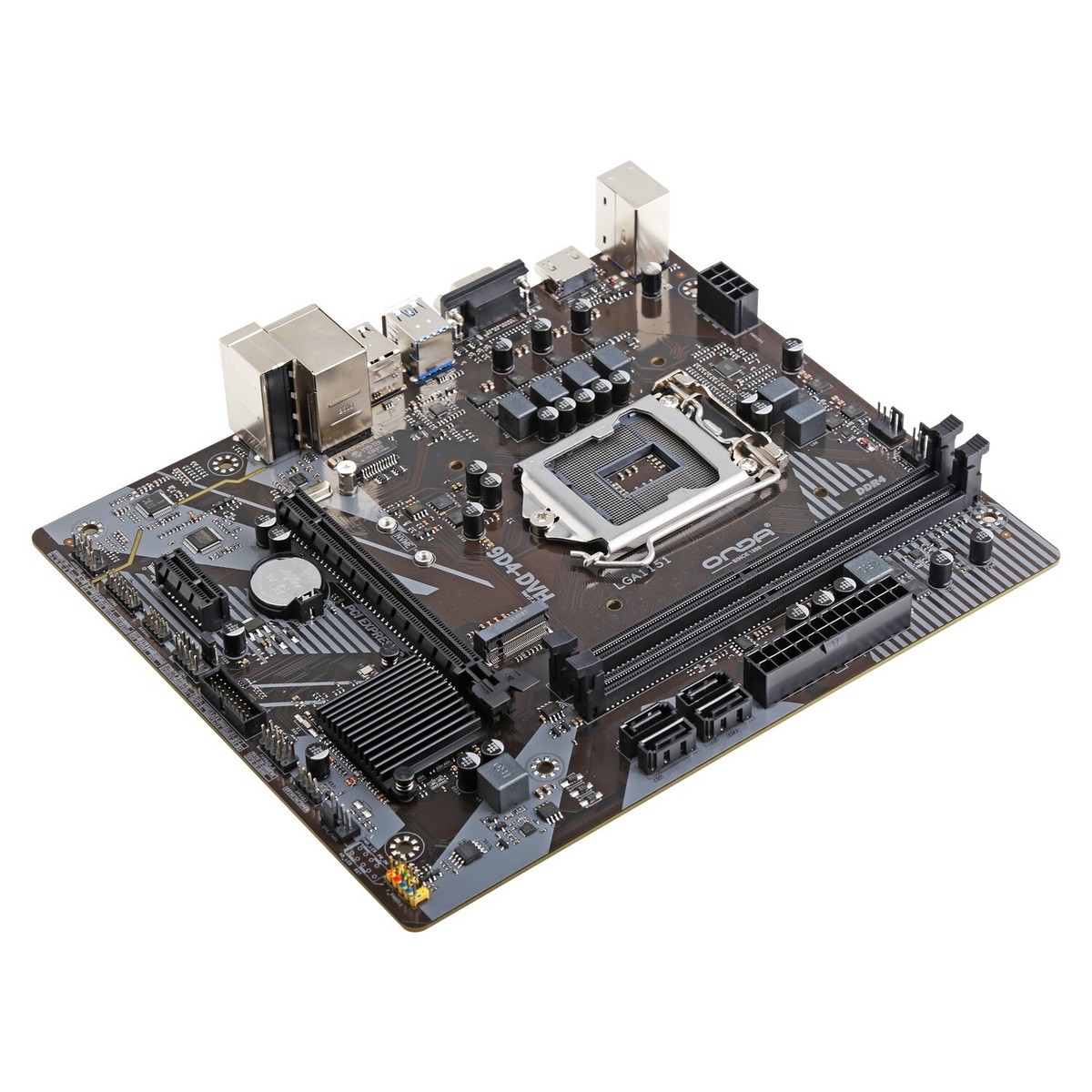 Intel 100 series support 6th，7th, 8th, 9th CPU LGA 1151 Micro ATX