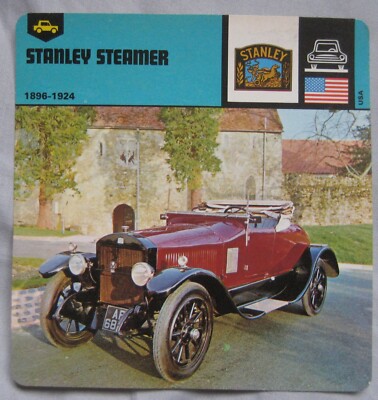 Stanley Dampfgarer - Edito - Service Information Collectors Card
