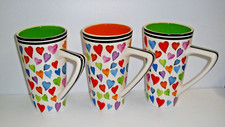 Kaffeebecher Dekor HERZEN 3 Stück von Jameson & Tailor